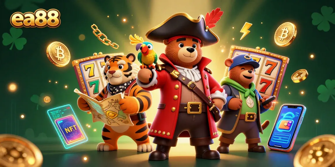 Experience winning moments at ea88 with vibrant slot reels and dynamic characters.