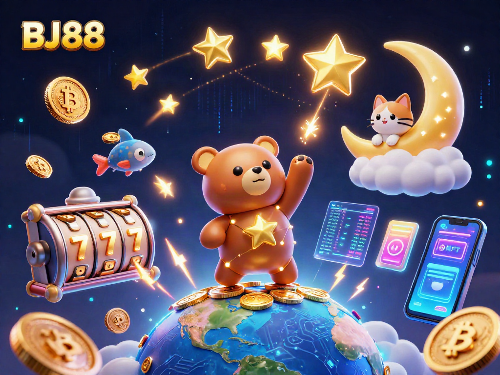Spin to win with BJ88's exhilarating slot games; a vibrant casino universe awaits!