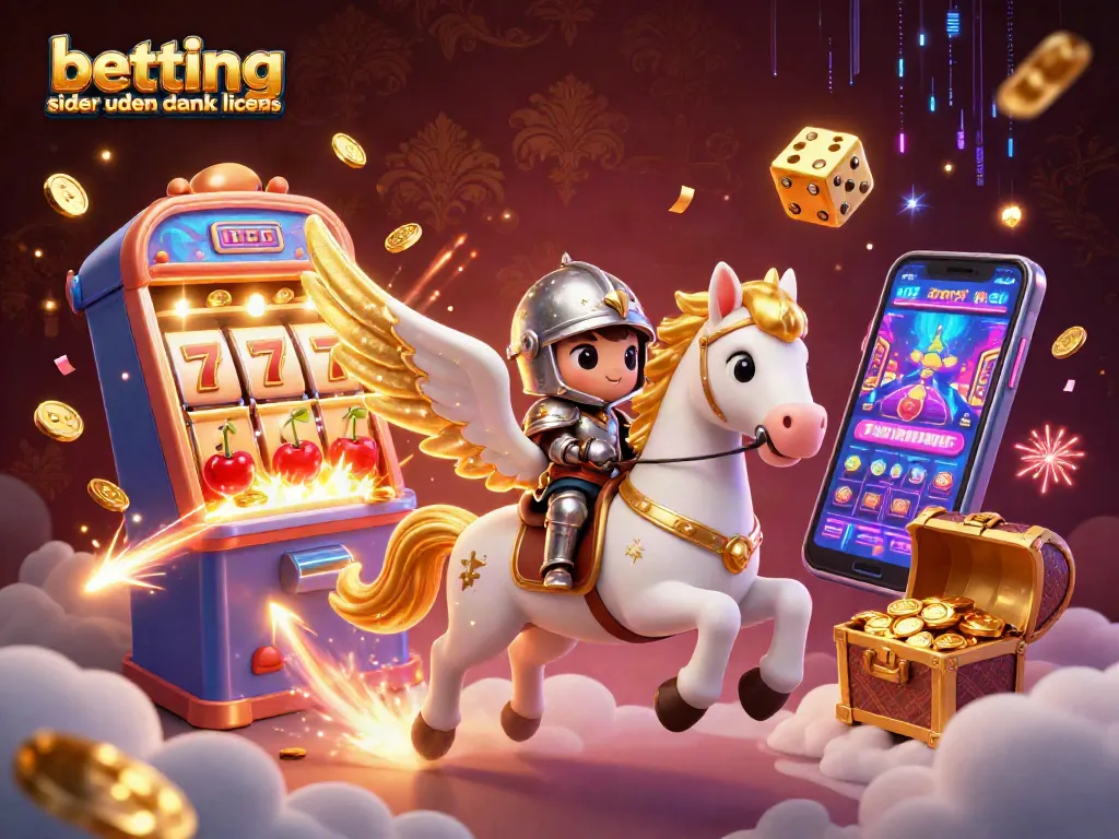 Experience thrilling action with betting sider uden dansk licens as a celestial horse and knight explore a jackpot explosion.