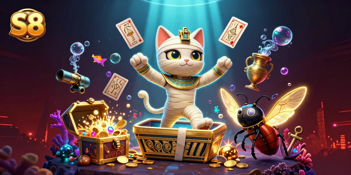 S8 offers an exciting casino experience with vibrant gaming elements immersing players in a thrilling environment.