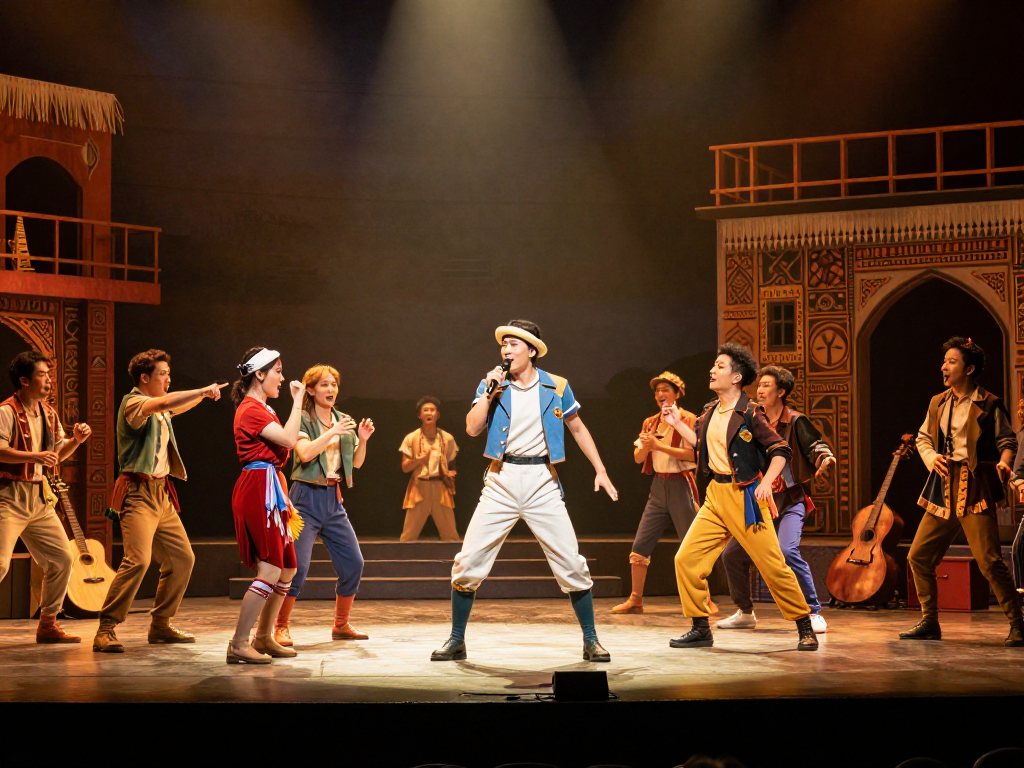 ROKOK88 theatre performance featuring vibrant costumes and engaging stage dynamics.