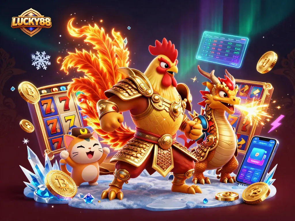 Engage with LUCKY88 as you conquer the exciting realm of online slots and jackpots.