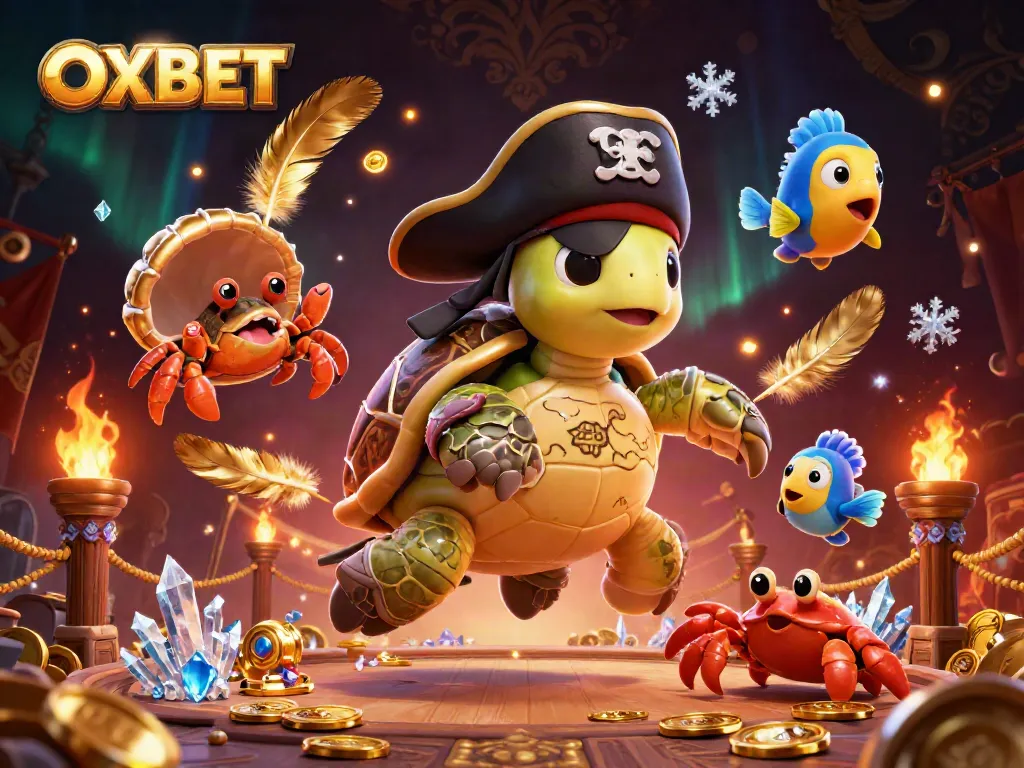 Experience the thrill of OXBET's vivid gaming world featuring dynamic characters and rich casino elements.