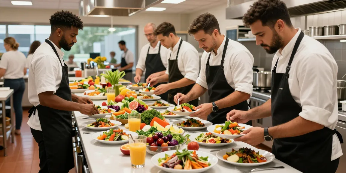 Professionele contractcatering oplossingen voor lokale bedrijven, gezond en vers eten gemaakt door vertrouwde cateraars.