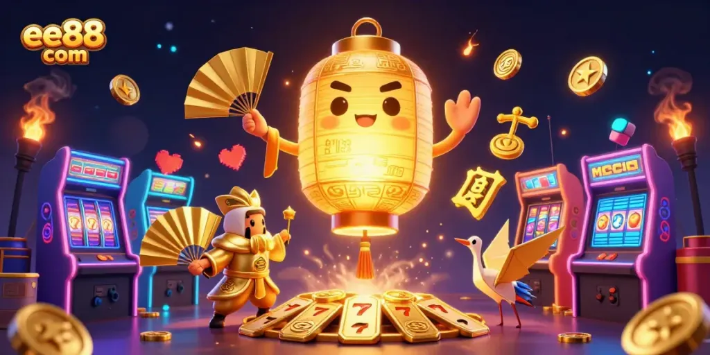 Experience the excitement of ee88 com casino gaming with vibrant 3D characters and rich visual elements.