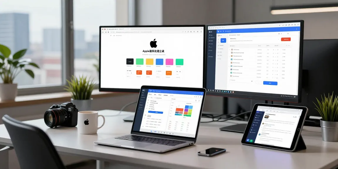 迅果 Apple批量处理工具软件界面展示，提升用户效率的现代工作区。