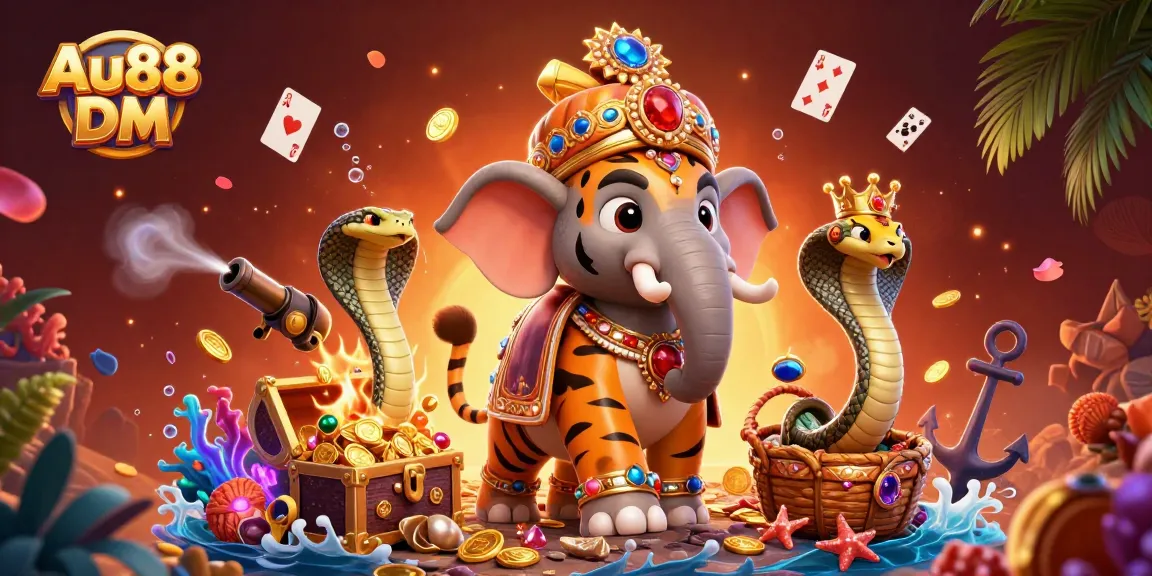 Experience thrilling gameplay at Au88 DM with vibrant casino elements and stunning visuals.