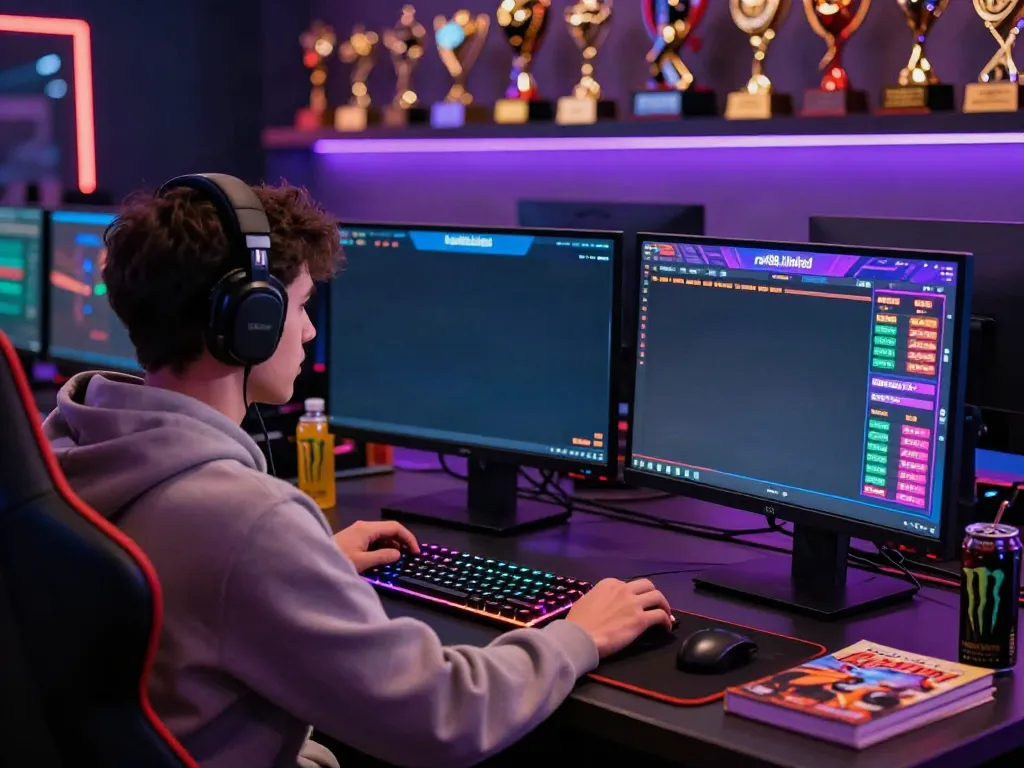 Exciting gaming moment at https://red88.limited/ with player engaged in online betting and dynamic displays.