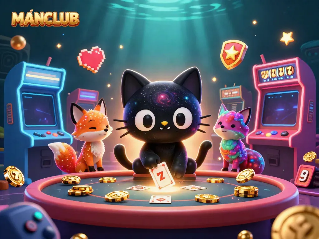 Experience thrilling gameplay at MANCLUB with a cosmic casino adventure featuring dynamic game elements.