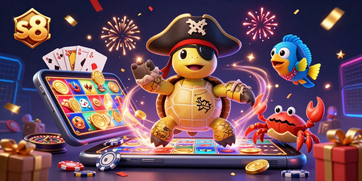 S8 allows players to enjoy an immersive casino experience with vibrant game elements and rich visuals.