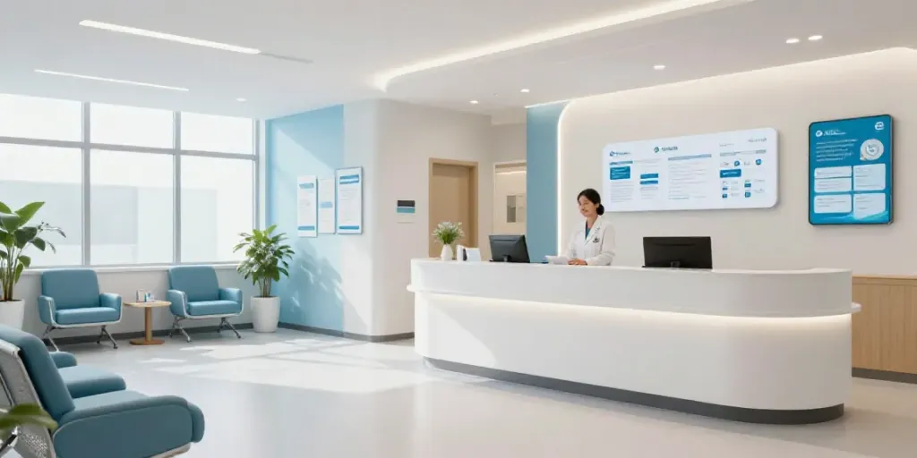 Professionele gezondheidskliniek waar je Ozempic Kopen kunt, met vriendelijke medewerkers en een rustige sfeer.