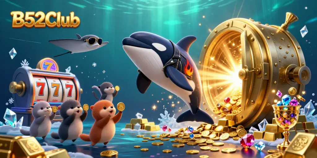 Experience exciting gameplay at B52Club with thrilling characters and sparkling treasures.