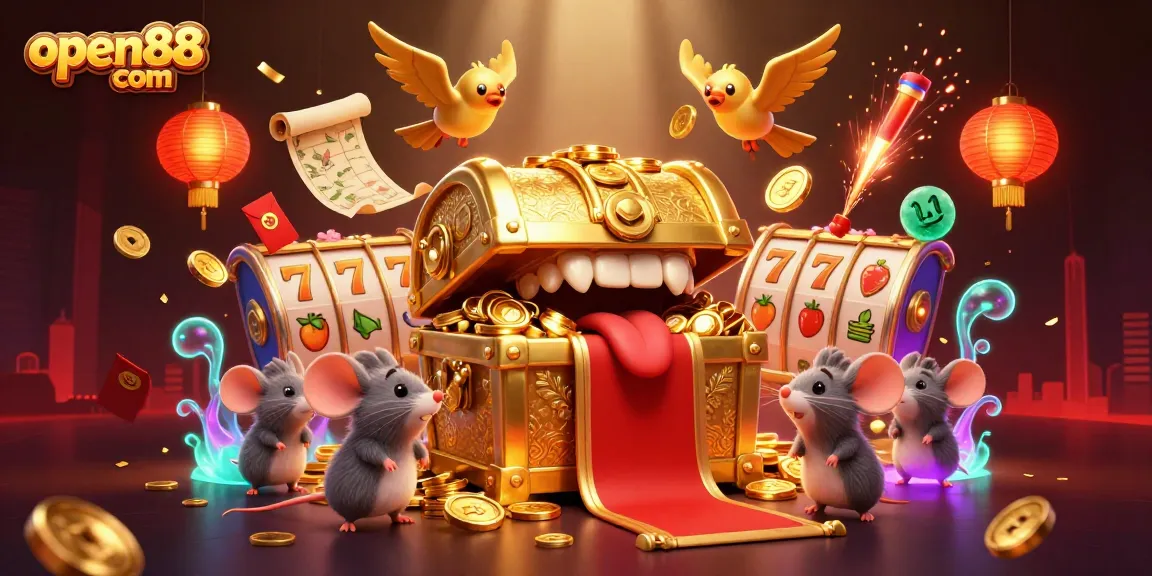 Engage in thrilling games at open88 com with vibrant 3D casino scenes full of slot excitement.