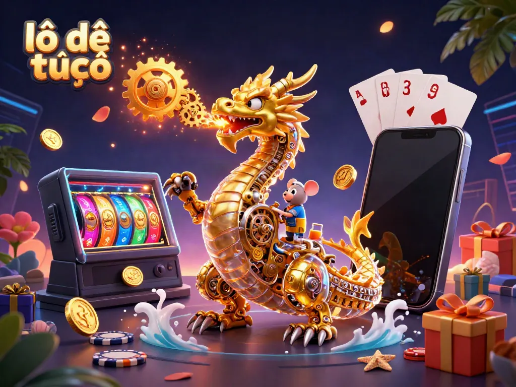 Experience thrilling winnings with lô đề trực tuyến in a vibrant 3D world of games and excitement.