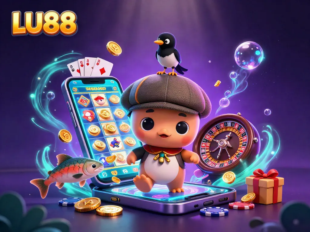LU88 brings high-stakes fun with a vibrant casino scene featuring exciting games and colorful graphics.