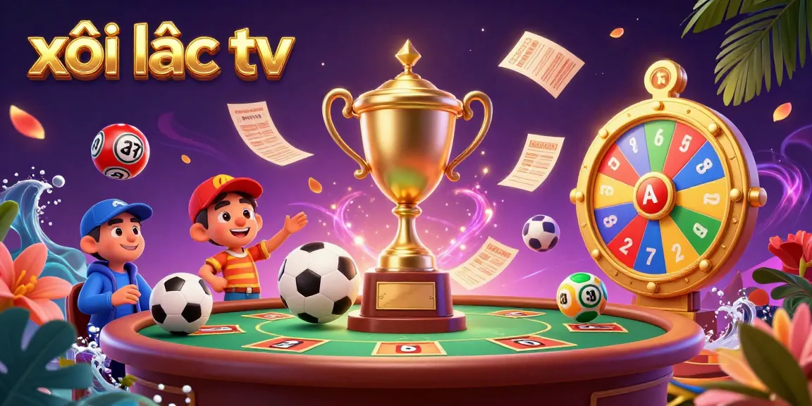 Xôi lạc tv captures the excitement of sports betting with vibrant visuals and dynamic gambling elements for interactive experiences.