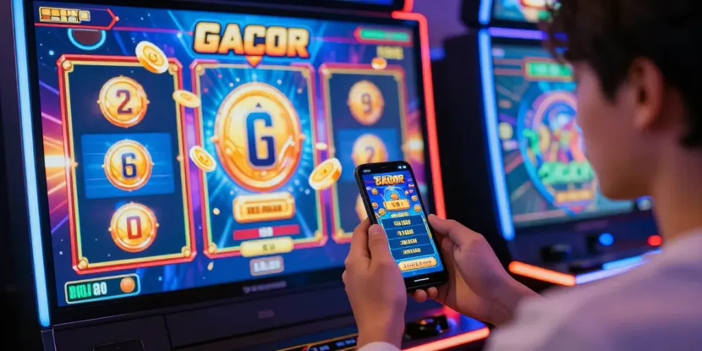 Pengalaman bermain slot gacor terbaik dengan suasana ceria dan jackpot yang menarik.