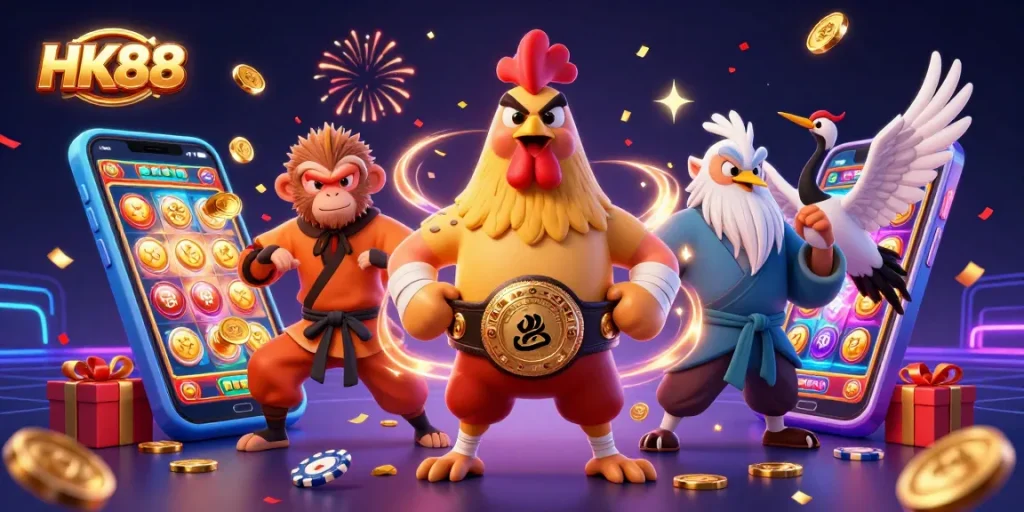 Win big at HK88 with thrilling slot games and vibrant casino action.