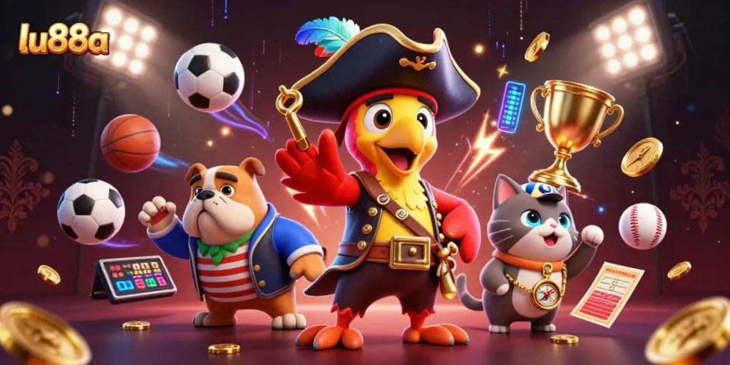 Experience thrilling gameplay at lu88a with engaging characters and dynamic betting elements.