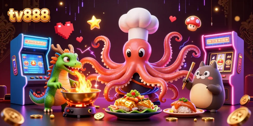Join the excitement at tv888, where engaging gaming adventures await with unique characters and captivating visuals.