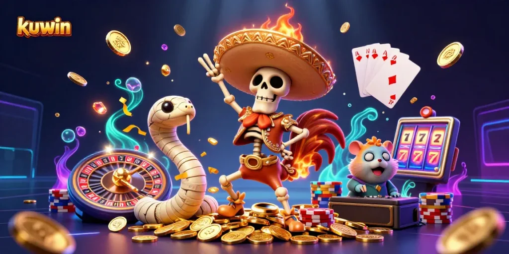 Win big at kuwin with lively 3D casino characters and thrilling game elements!