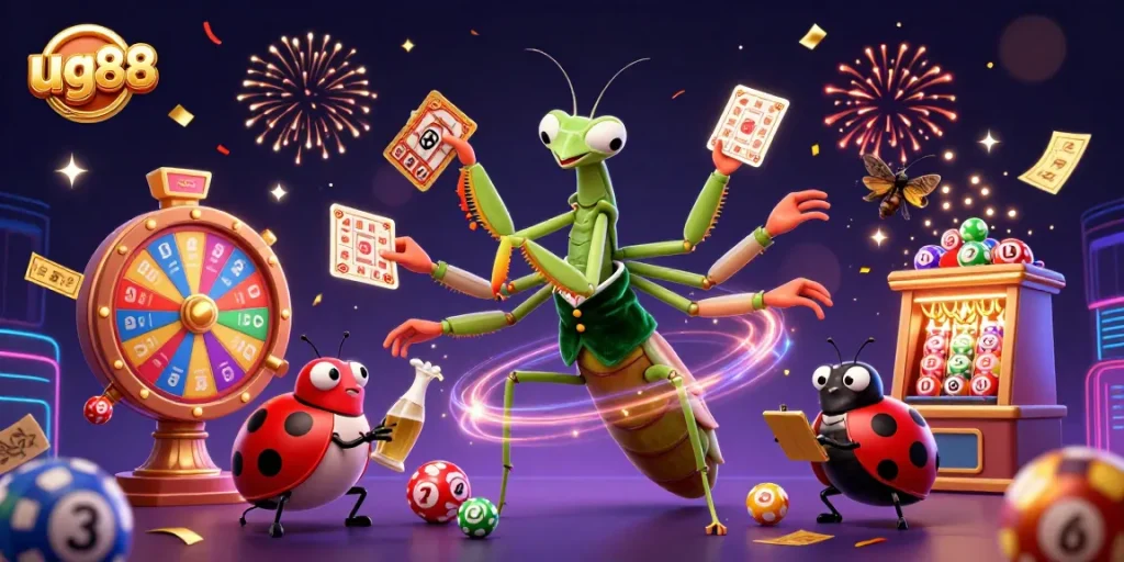 Experience thrilling jackpots and prizes at ug88 with a vibrant casino scene filled with excitement.