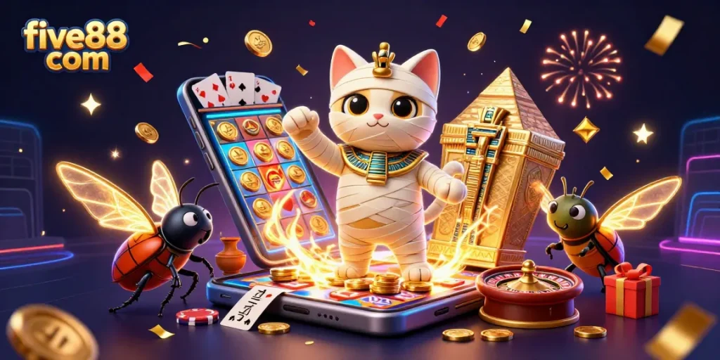Engage with five88 com: Experience a thrilling casino journey with dynamic games and festive energy!