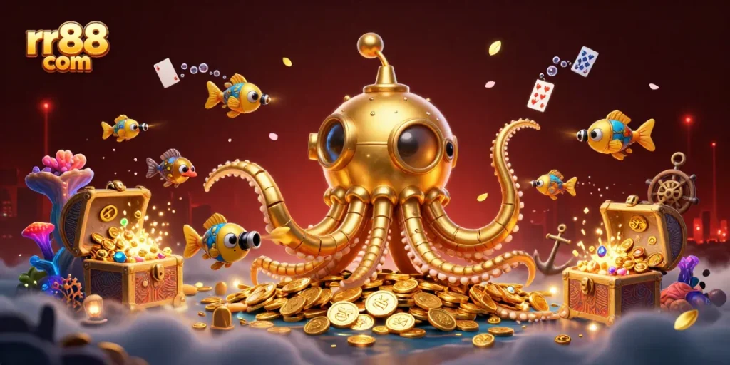Experience thrilling games with rr88 com’s golden kraken in a treasure-filled underwater adventure.