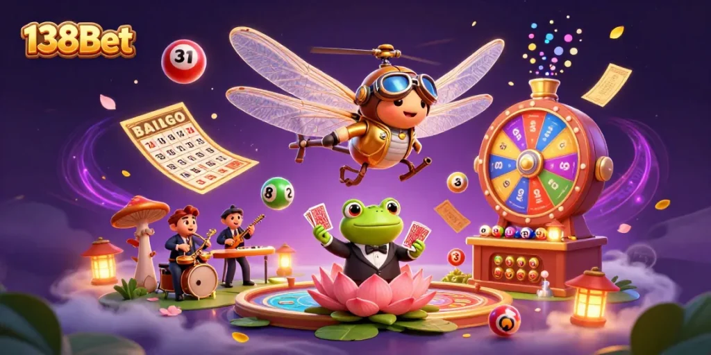 Engage in thrilling games at 138Bet while enjoying vibrant lottery elements and a dynamic casino atmosphere.