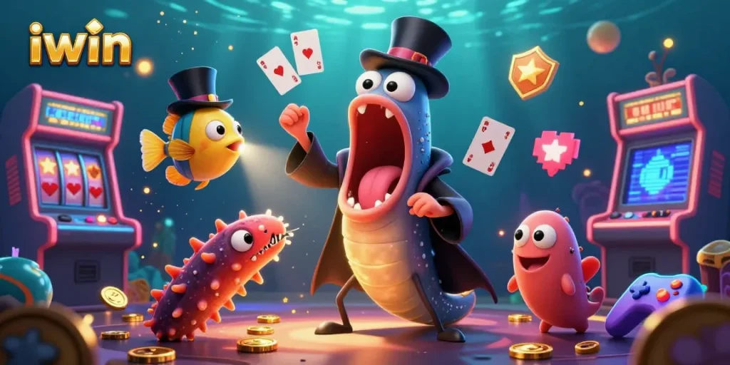 Engage with iwin's thrilling slot adventures featuring magical sea creatures.