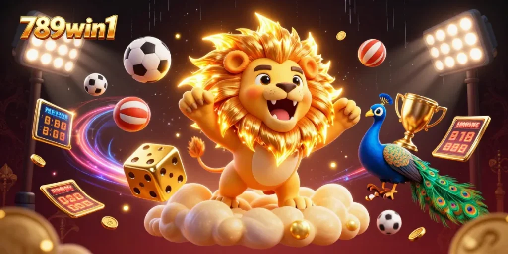 Experience thrilling gameplay at 789win1 with dazzling casino elements and sports action.