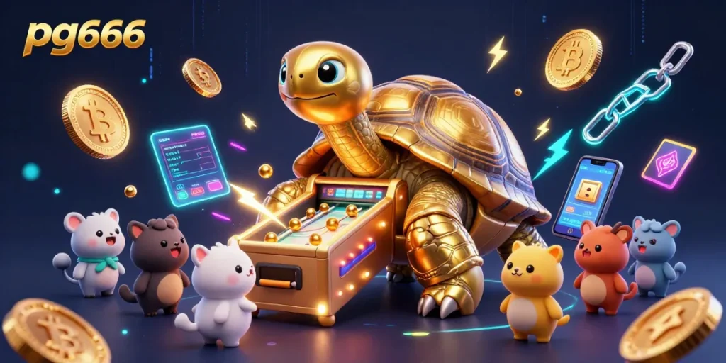 Engage with thrilling games at pg666 featuring exciting 3D tortoise and crypto elements.