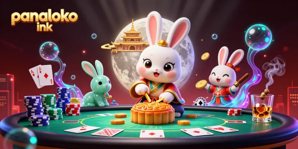 Engage in high-stakes gaming at panaloko ink, featuring vibrant casino elements and dynamic action.