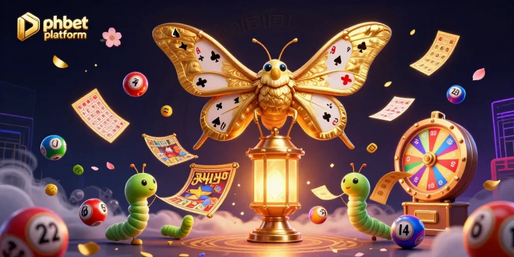 Experience thrills at the phbet platform with exciting lottery and gaming elements in a vivid 3D scene.