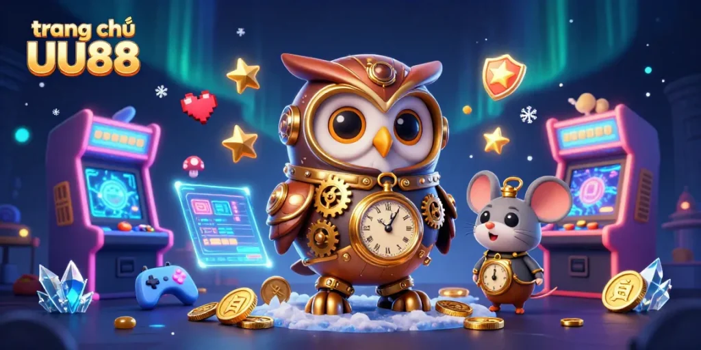 Play at trang chủ UU88 for an engaging casino experience with vibrant game graphics and immersive designs.