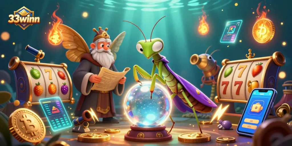 Engage with 33winn's exciting slots featuring vibrant characters and thrilling gameplay.
