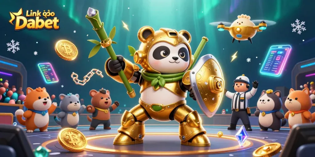 Bet on exhilarating spins as Link vào Dabet showcases vibrant 3D casino action.