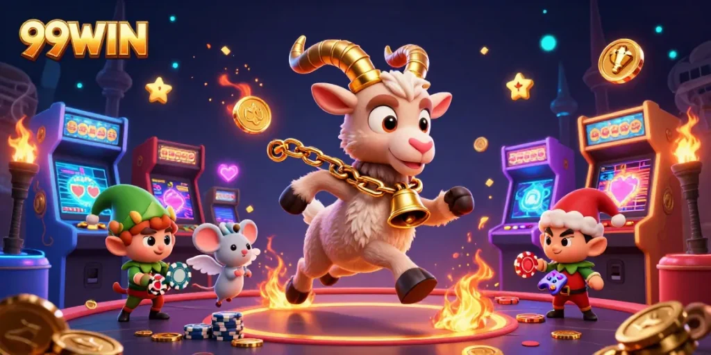 Join the fun at 99WIN's lively casino with thrilling gameplay and festive elements.
