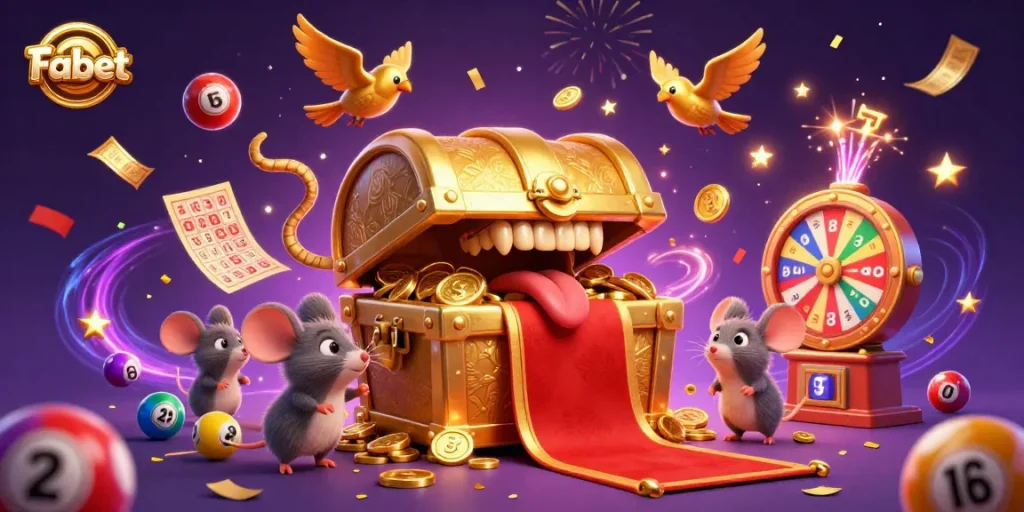 Fabet captivates players with a treasure chest full of riches and gaming excitement.
